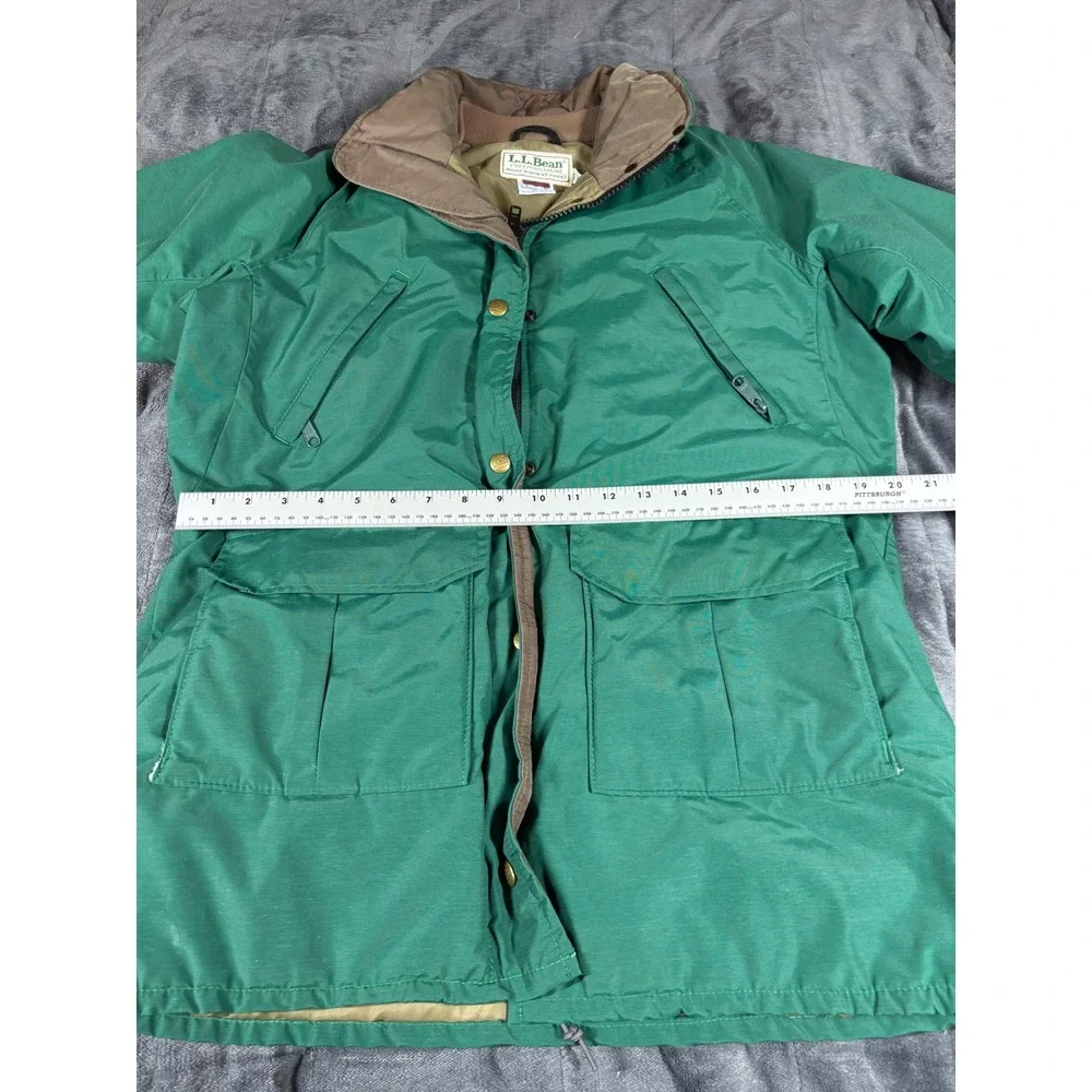 LL Bean‎ Maine Wardens Parka Mens M Green Gore-Tex Vintage Made in USA Jacket